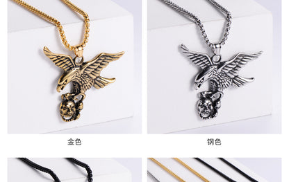 Eagle Skull Retro Jewelry Pendant Wholesale Nihaojewelry