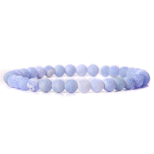 Fashion Solid Color Natural Stone Beaded Bracelets