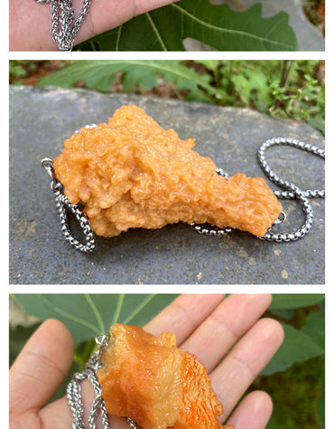 Streetwear Chicken Pvc Unisex Pendant Necklace 1 Piece