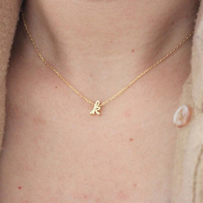 1 Piece Simple Style Letter Alloy Women's Necklace