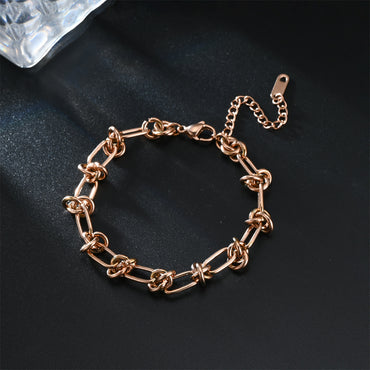 Simple Style Geometric Stainless Steel Bracelets 1 Piece