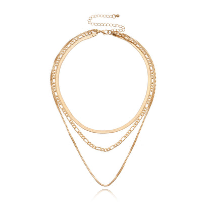 Simple Style Solid Color Alloy Plating Gold Plated Women's Necklace