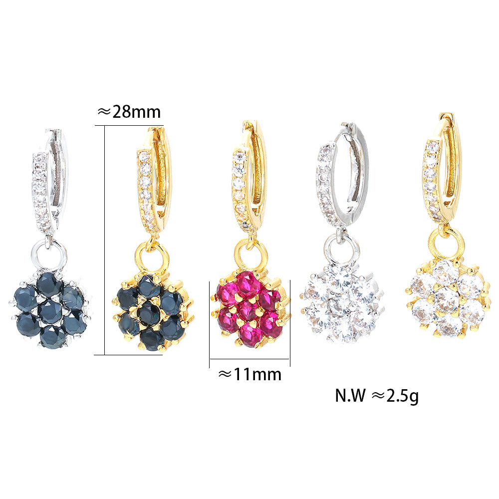 Korean New Fashion Daisy Earrings