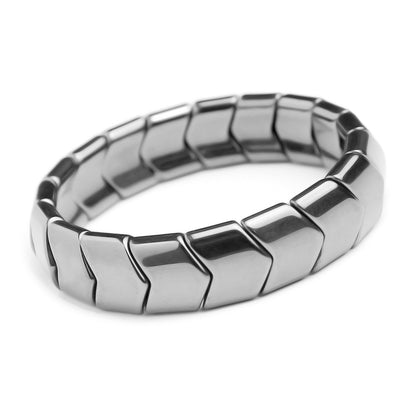 Fashion Geometric Hematite Plating Bracelets 1 Piece