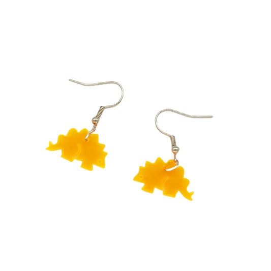 1 Pair Simple Style Solid Color Patchwork Arylic Drop Earrings