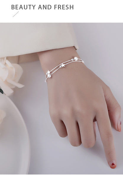 Elegant Star Copper Plating Bracelets