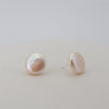 New Single Pearl Stud Earrings Female Copper Plated 14k Real Gold Light Luxury Fashion Large Freshwater Pearl Earrings