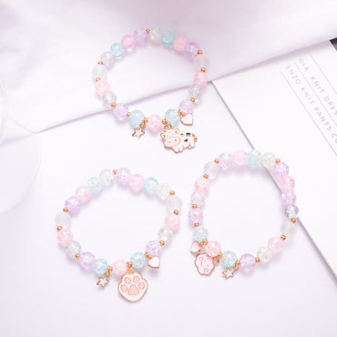 Cute Animal Glass Beaded Women's Bracelets 1 Piece