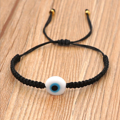 Ethnic Style Eyes Glass Bead Rope Bracelet Wholesale Gooddiy