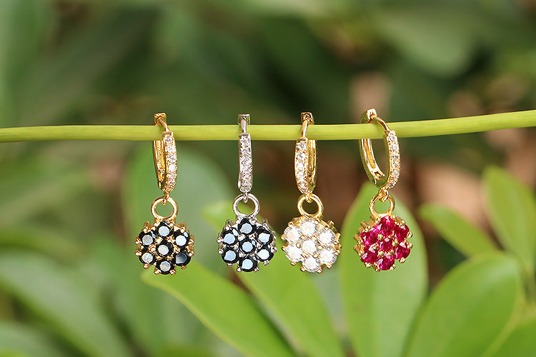 Korean New Fashion Daisy Earrings