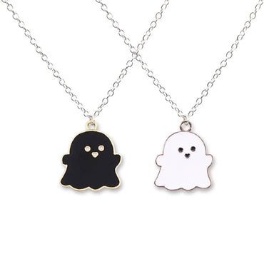 Ig Style Cute Ghost Alloy Enamel Plating Unisex Pendant Necklace