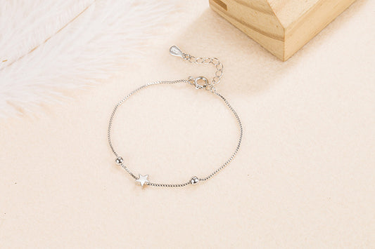 Simple Style Star Copper Plating Bracelets 1 Piece