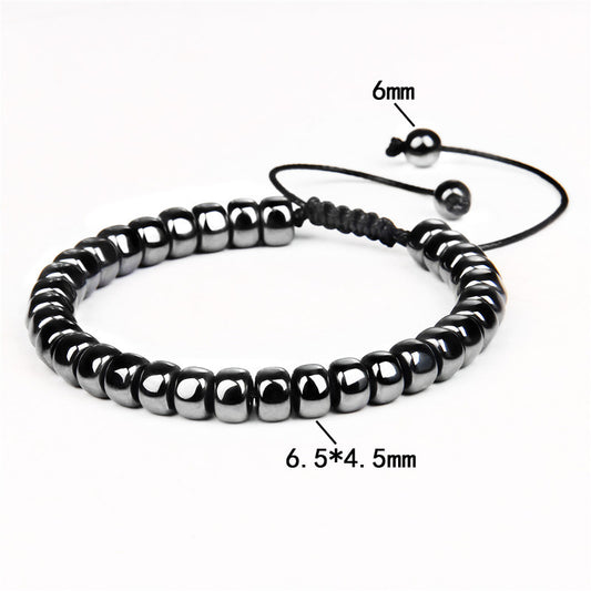 Retro Geometric Metal Handmade Men's Bracelets 1 Piece