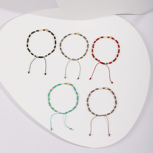 Bohemian Geometric Seed Bead Rope Women's Bracelets