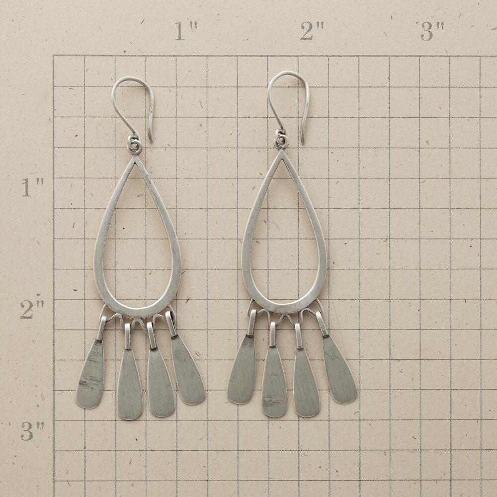 1 Pair Ethnic Style Water Droplets Alloy Drop Earrings