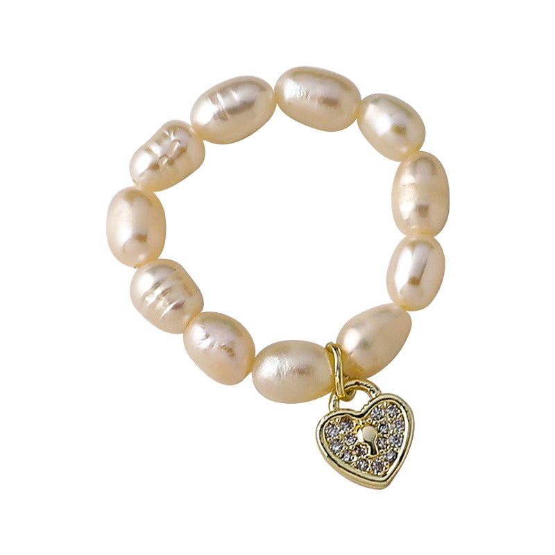 Heart Artificial Gemstones Women's