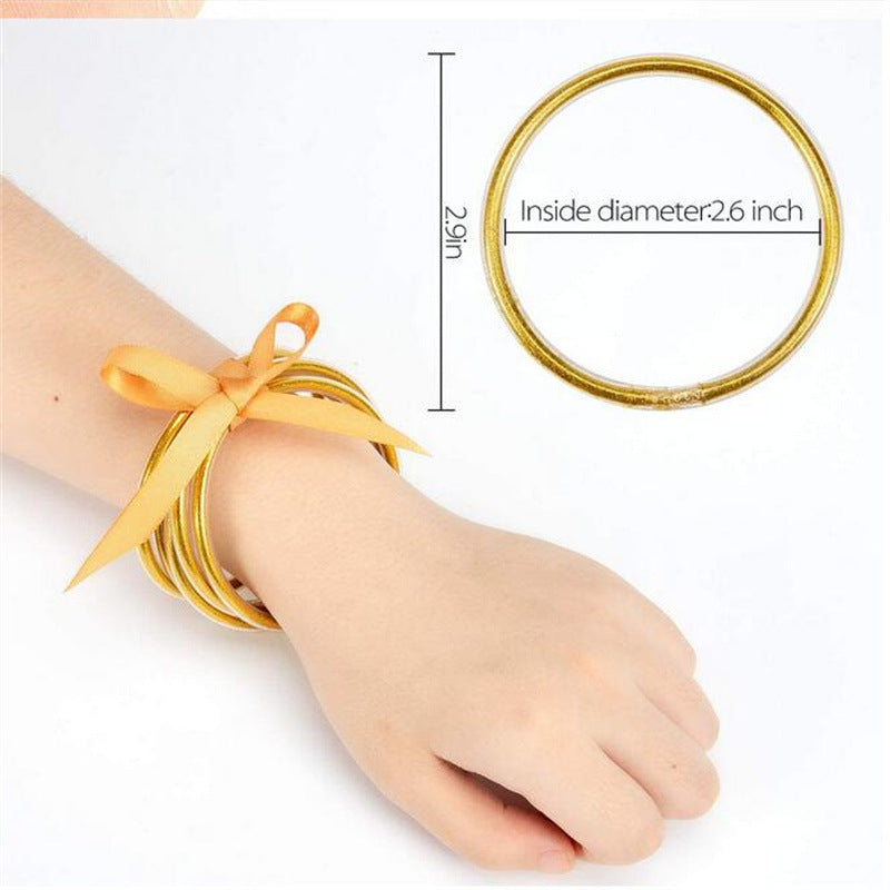 Fashion Bow Knot Alloy Plastic Unisex Bracelets