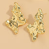 Cross-border hot-selling high-quality French retro high-end leaf design earrings are niche temperament and versatile earrings and accessories