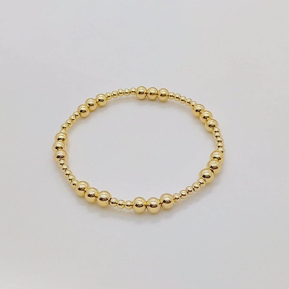 Basic Classic Style Geometric Copper Bracelets In Bulk