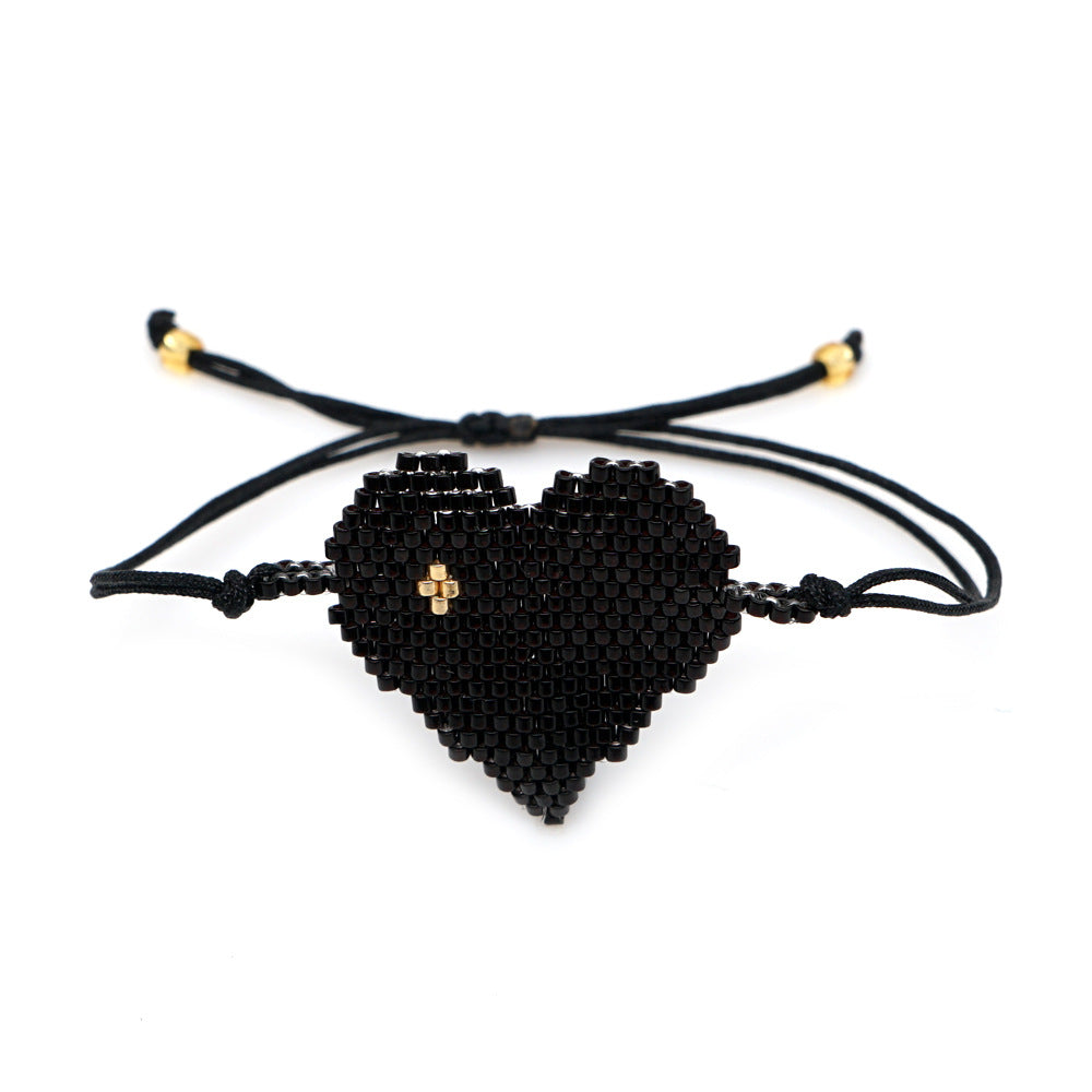 Valentine's Day Love Miyuki Rice Beads Bracelet