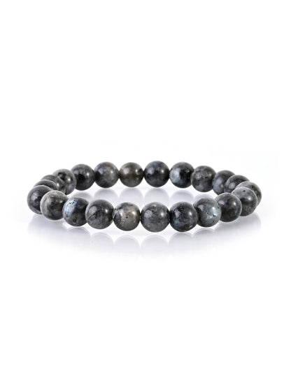 Casual Simple Style Round Natural Stone Lava Rock Bracelets In Bulk