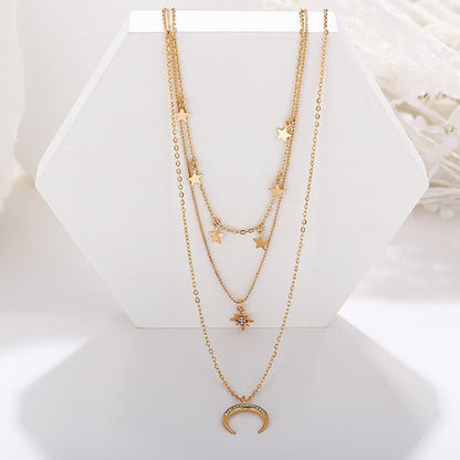 Novelty Geometric Alloy Wholesale Pendant Necklace