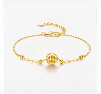 Brass Gold Plated Simple Style Geometric Bracelets