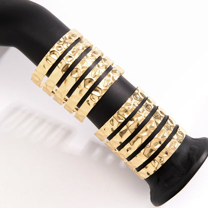 Wholesale Jewelry IG Style Geometric Iron White Gold Plated Gold Plated Bangle