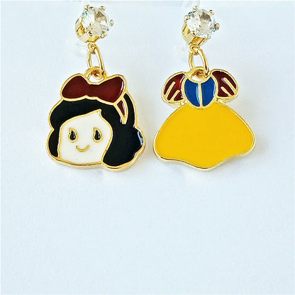 Cute Cartoon Alloy Earrings Stainless Steel Earrings