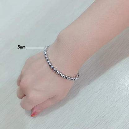 Fashion Geometric Stainless Steel Polishing Bracelets