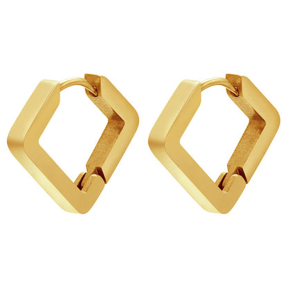 Fashion Geometric Plating Copper No Inlaid Earrings