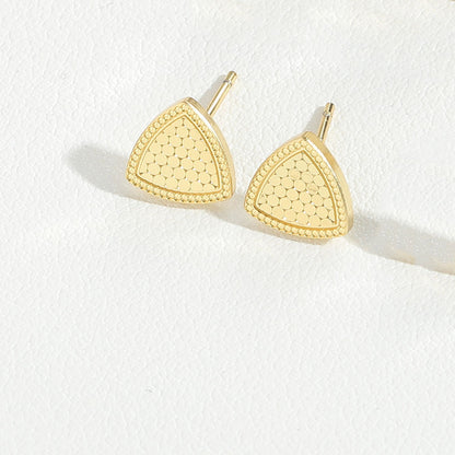 Cross-border hot-selling hip-hop, light luxury, high-quality, love, design, ear pins, small, exquisite, delicate earrings, jewelry women