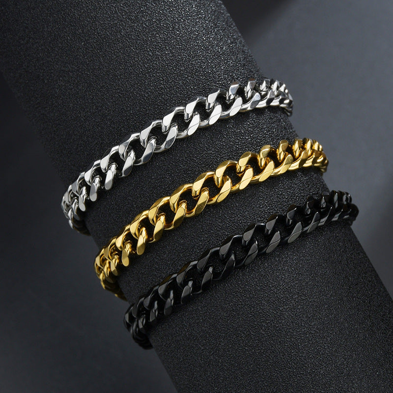 Fashion Stainless Steel No Inlaid Bracelets