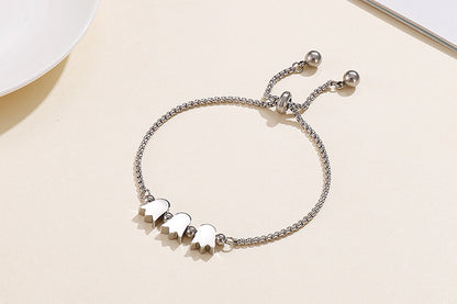 New Product Fashion Jewelry Stainless Steel Adjustable Bracelet Wholesale