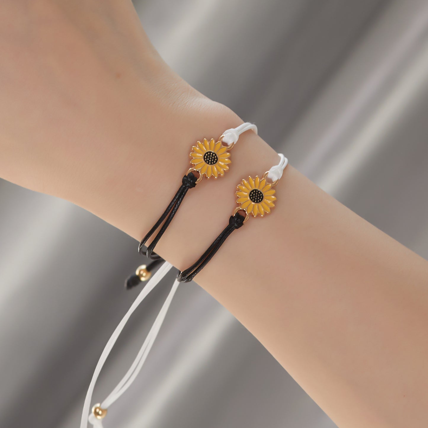 Casual Streetwear Flower Alloy Rope Flowers Valentine's Day Women's Bracelets