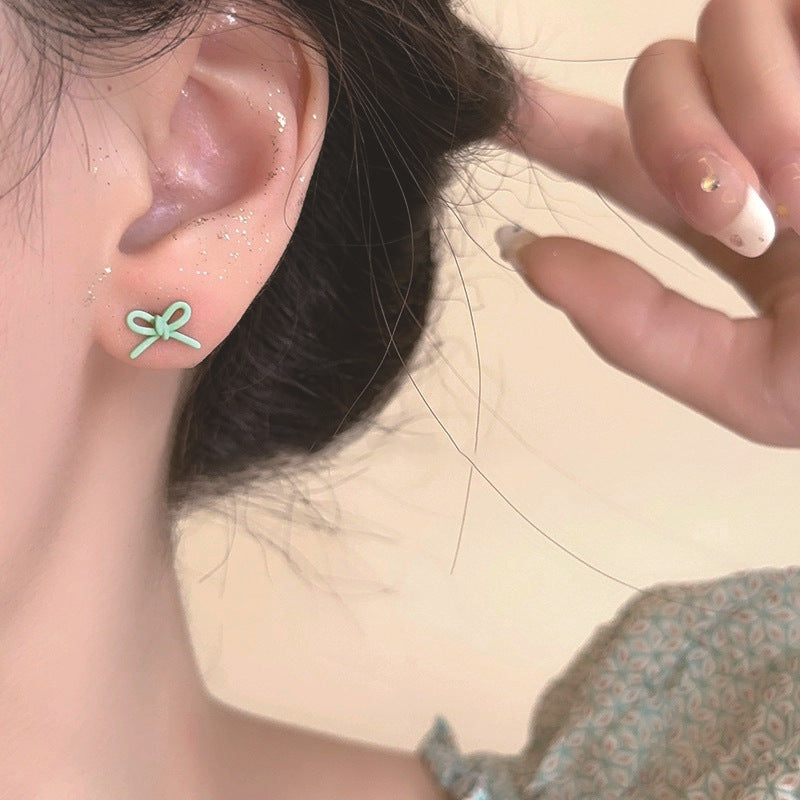 Wholesale Jewelry Simple Style Heart Shape Alloy Plating Ear Studs
