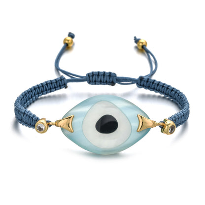 Retro Streetwear Eye Rope Unisex Bracelets