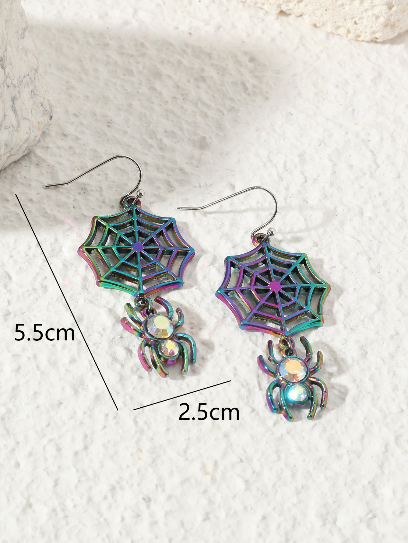 Fashion Spider Bat Alloy Plating Women's Drop Earrings 1 Pair