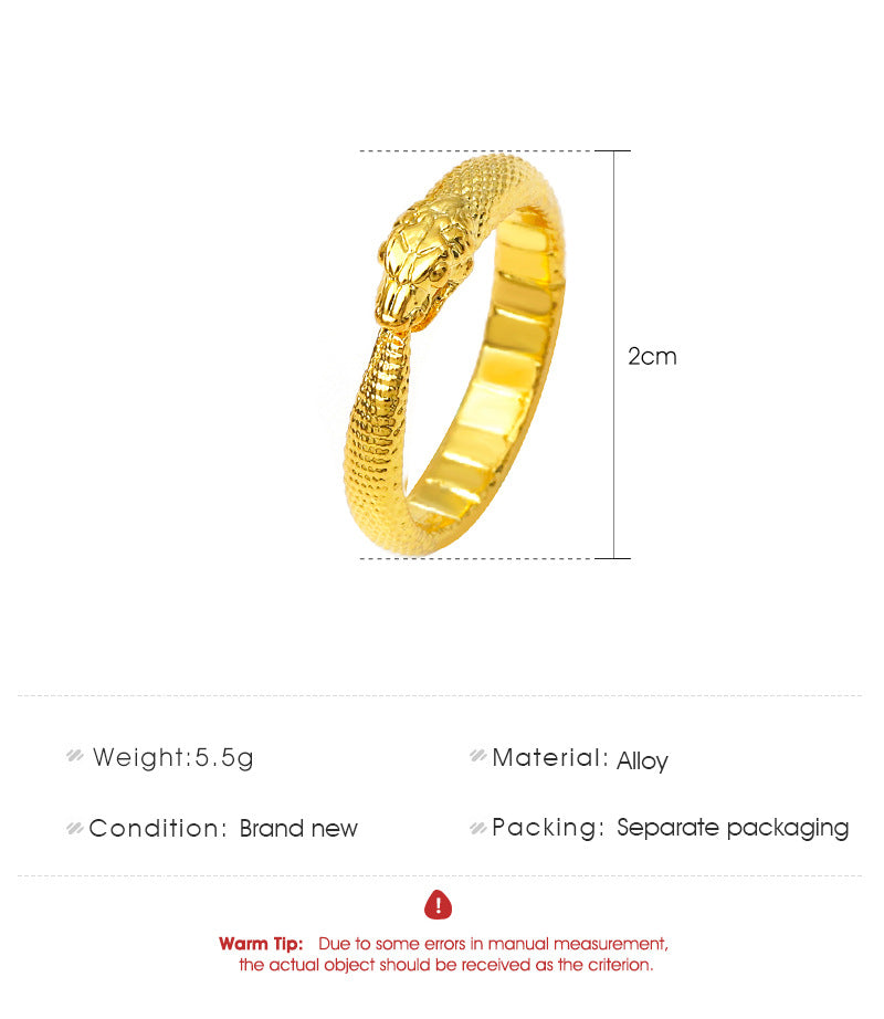 Wholesale Jewelry Snake Shape Ring Gooddiy