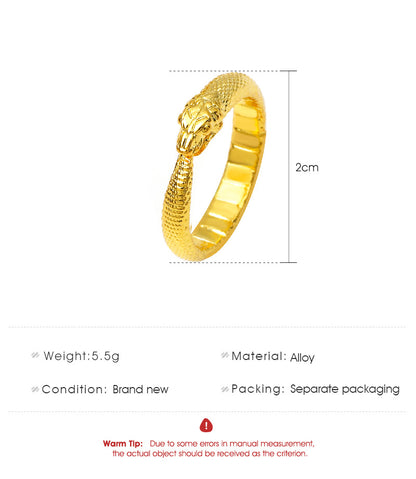 Wholesale Jewelry Snake Shape Ring Gooddiy