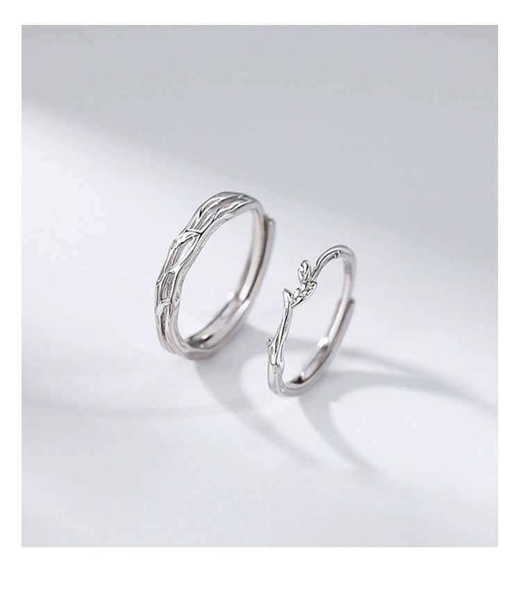 Simple Style Commute Solid Color Sterling Silver Plating Gold Plated Rings