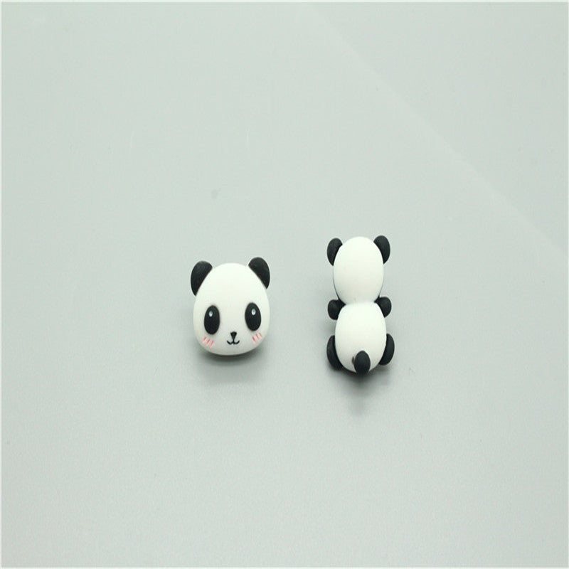 Korean Cute Asymmetrical Resin Earrings