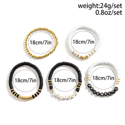 IG Style Sweet Star Daisy Alloy Soft Clay Plating Women's Bracelets