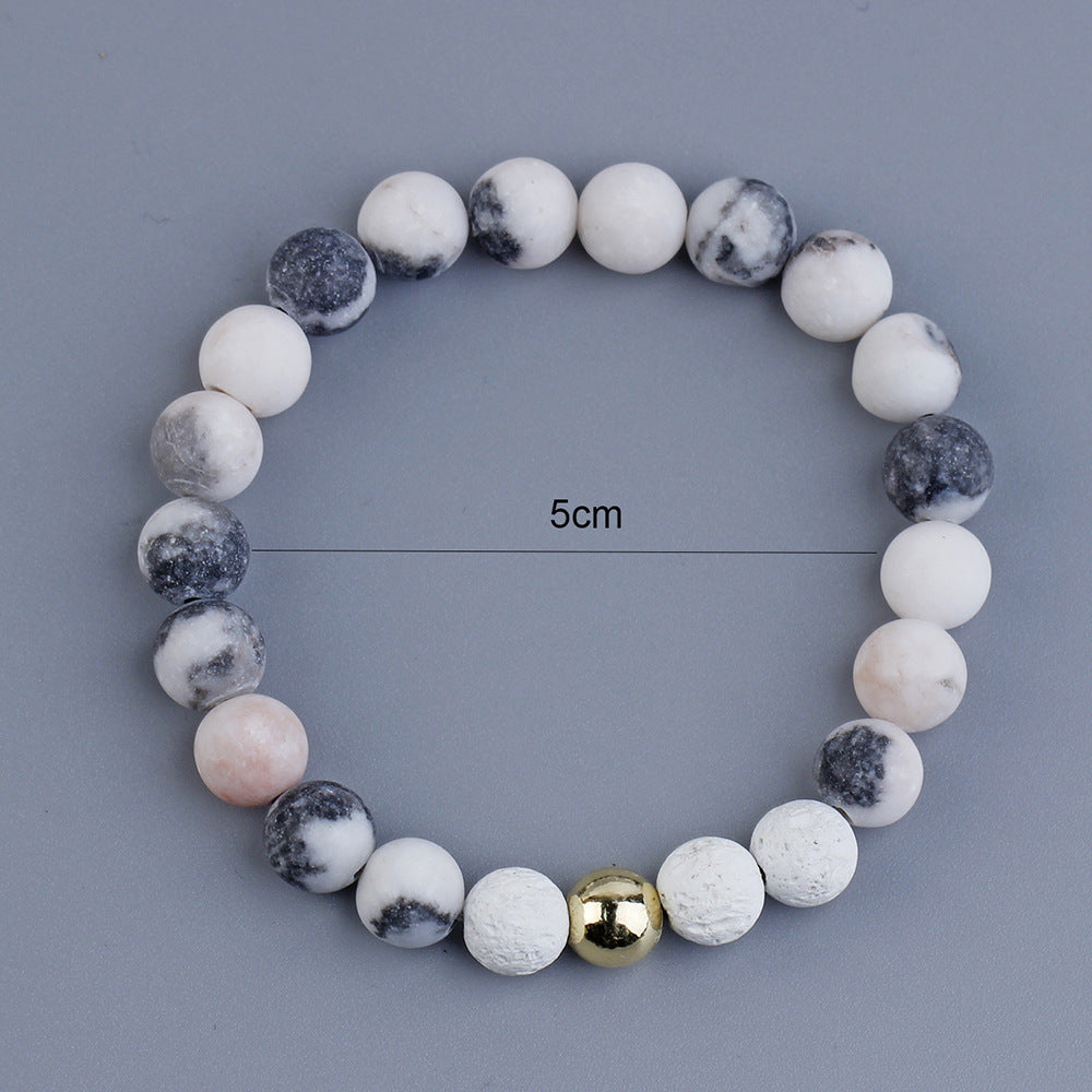 Fashion Geometric Stone Beaded Unisex Bracelets