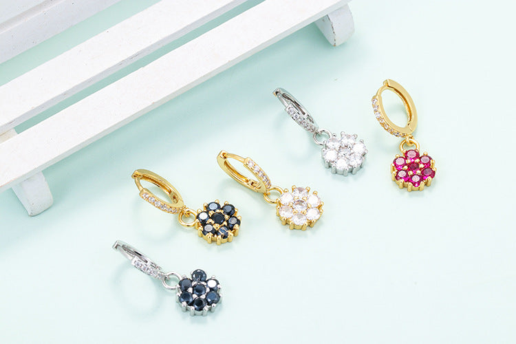 Korean New Fashion Daisy Earrings