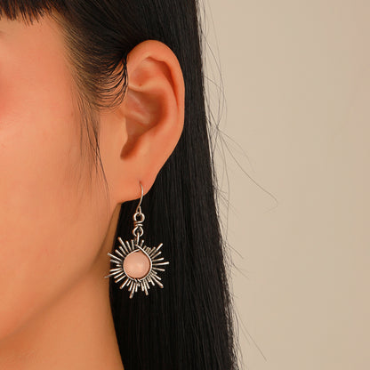 Geometric Alloy Earrings