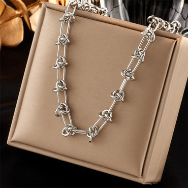 Chain Titanium Steel Electroplating Necklaces