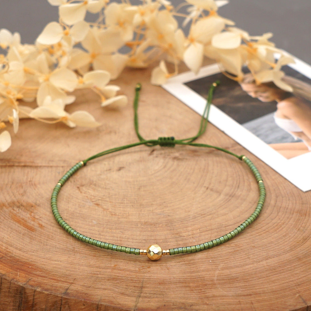 1 Piece Simple Style Round Beaded Pearl Women's Bracelets