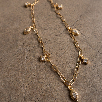 Titanium Steel Copper Hip-Hop Devil's Eye Snake Plating Pendant Necklace