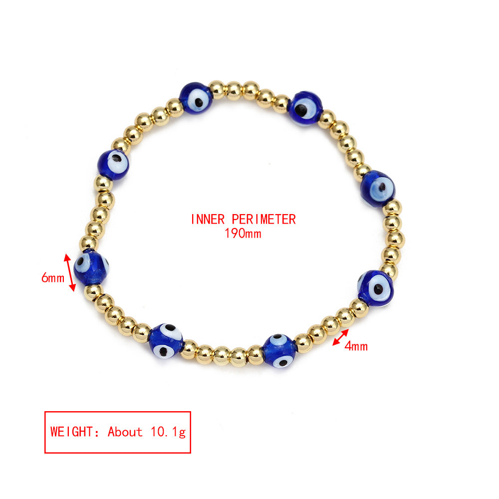 Fashion Eye Copper Plating Bracelets 1 Piece